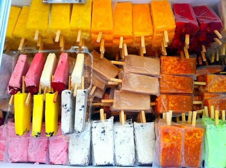 Paletas de hielo